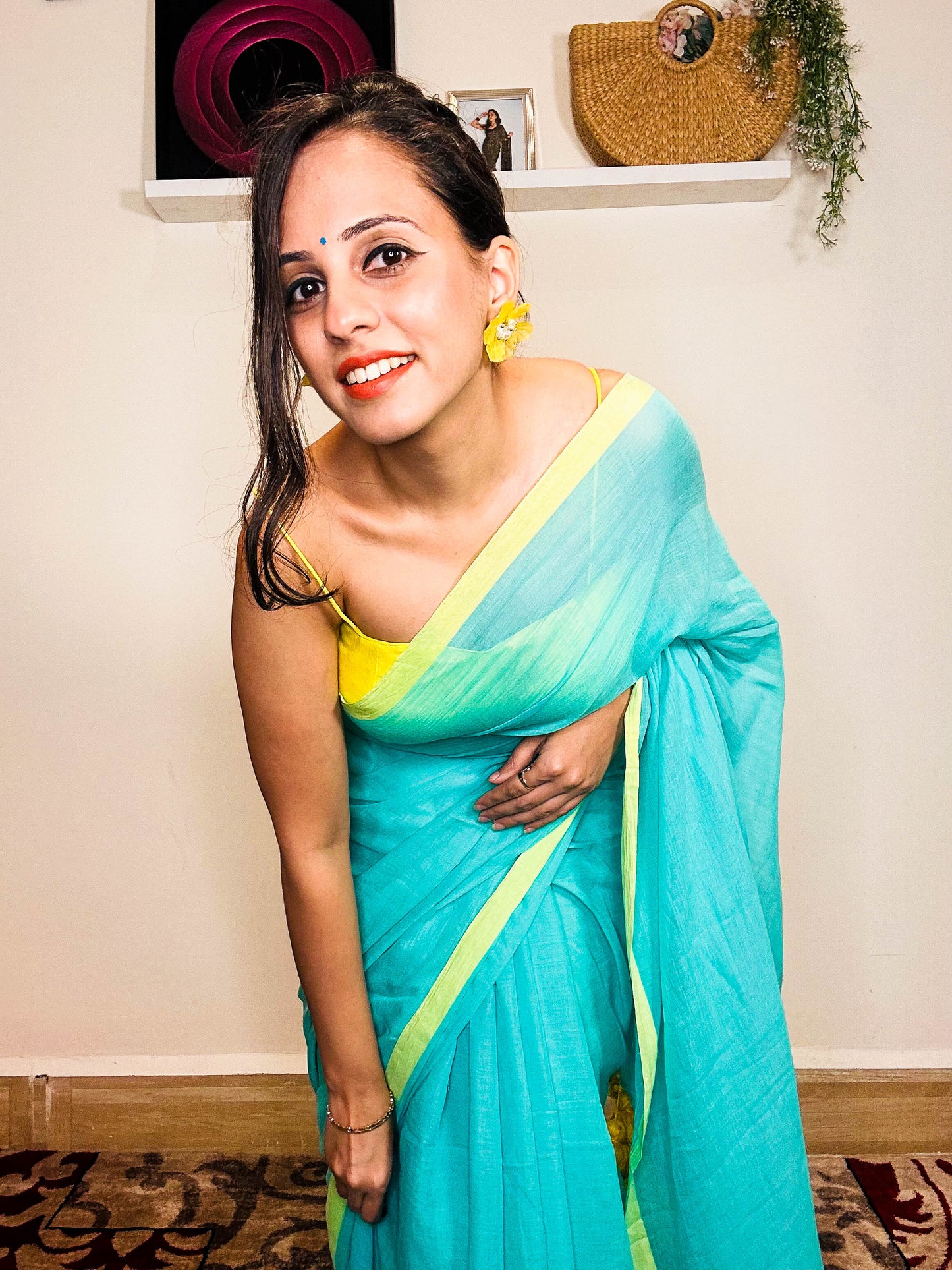 Neelanjana (Aqua Bliss Saree)