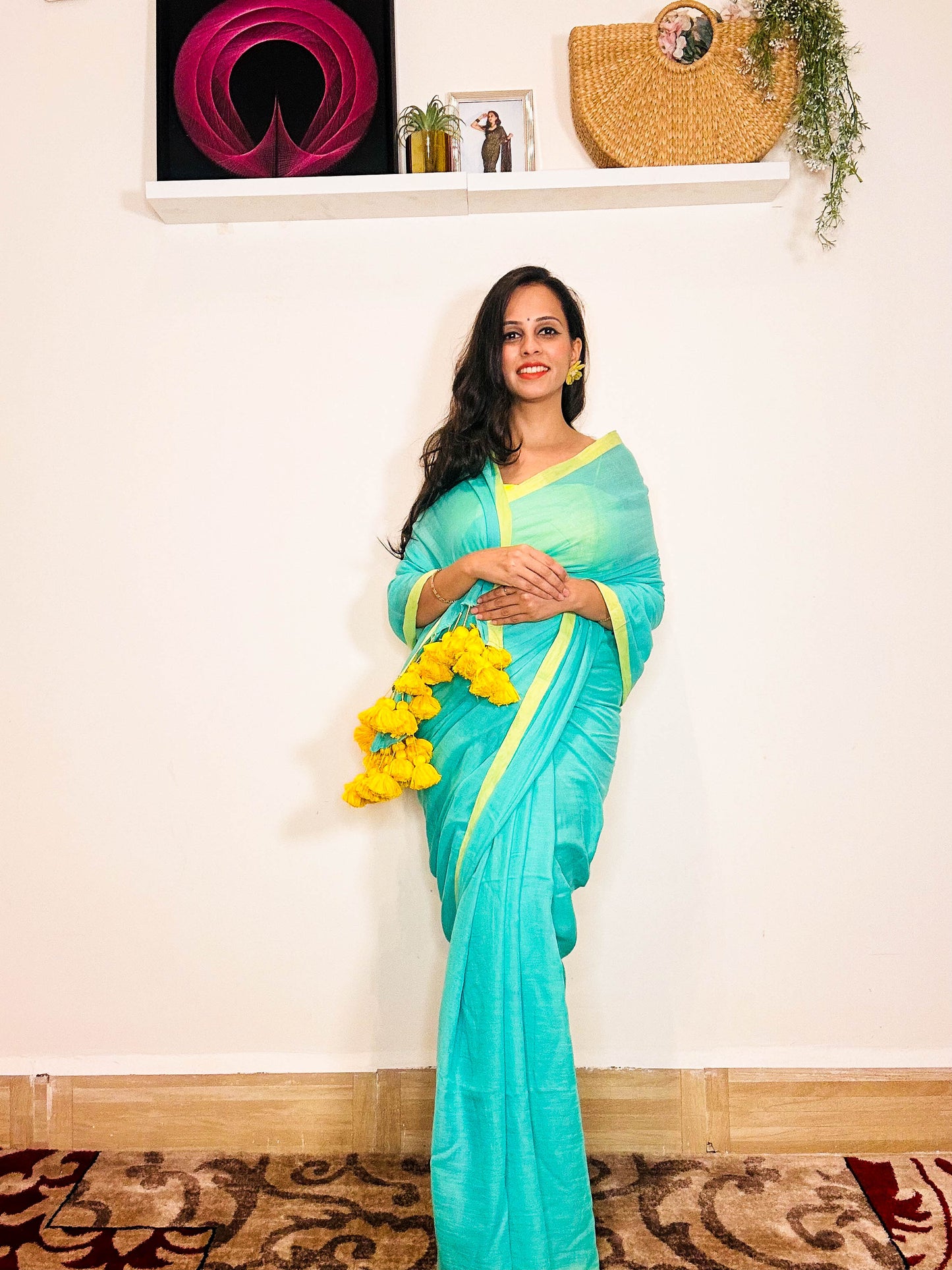 Neelanjana (Aqua Bliss Saree)