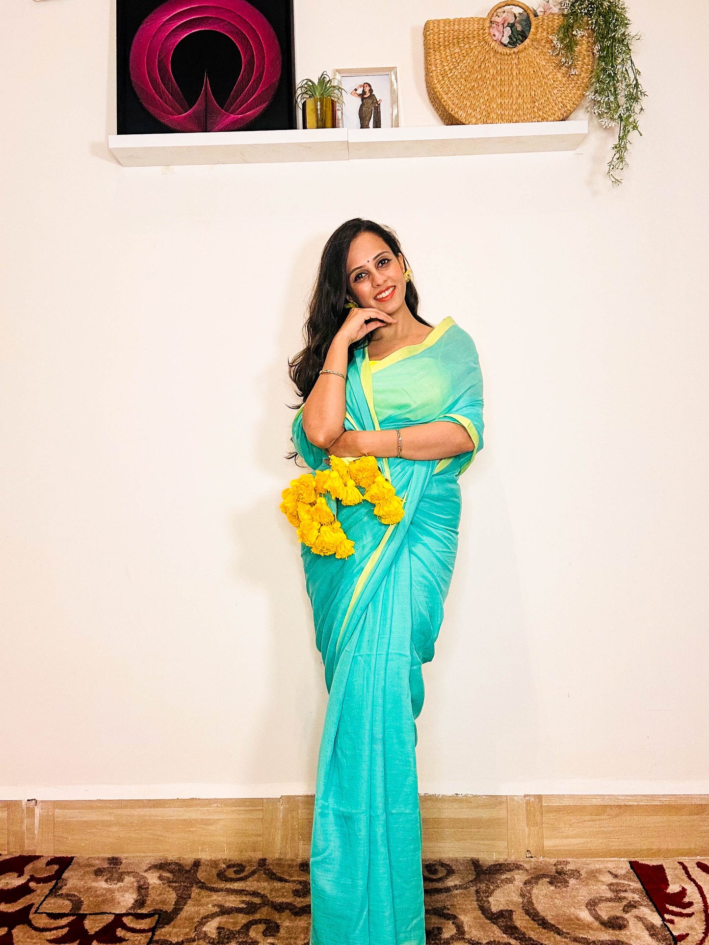 Neelanjana (Aqua Bliss Saree)