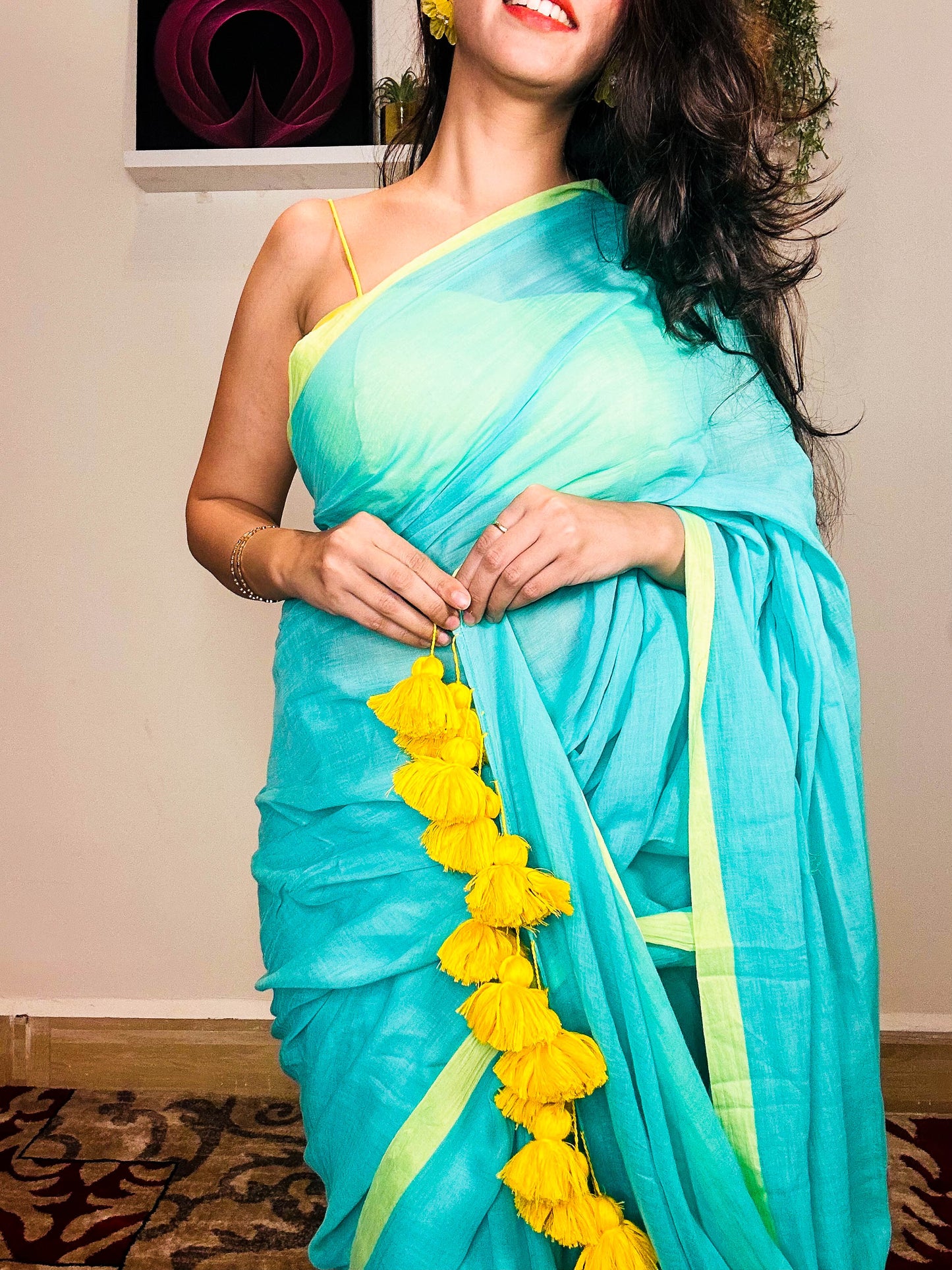 Neelanjana (Aqua Bliss Saree)